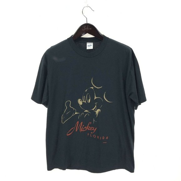 MICKEY MOUSE Florida Velva Vintage T-shirt XL - Picture 1 of 4